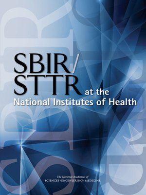 cover image of SBIR/STTR at the National Institutes of Health